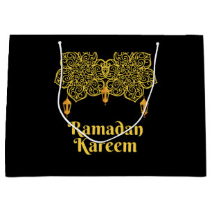 Ramadan Kareem Meaning - Eid Mubarak 2026 Large Gift Bag