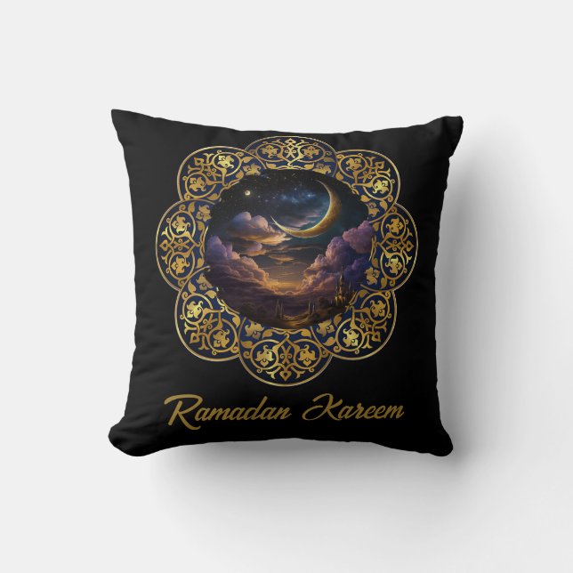 RAMADAN KAREEM MUBARAK 2026  CUSHION (Front)
