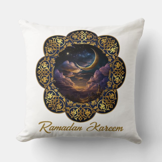 RAMADAN KAREEM MUBARAK 2026 CUSHION (Front)