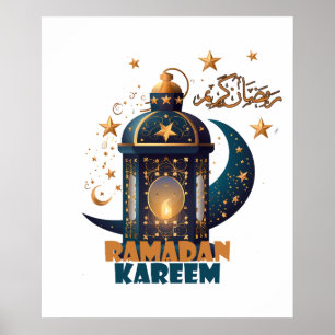 Ramadan Kareem Mubarak Lantern ramadan 2024  Poster