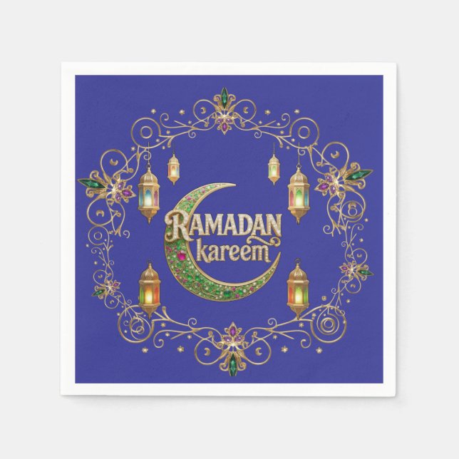 Ramadan Kareem Napkin (Front)