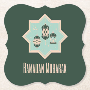 Ramadan Kareem Paper Coaster