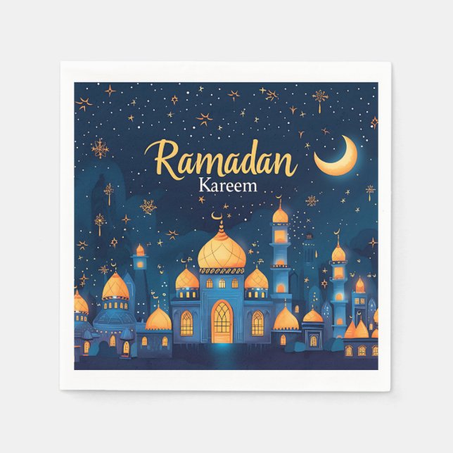 Ramadan Kareem Paper Napkin (Front)
