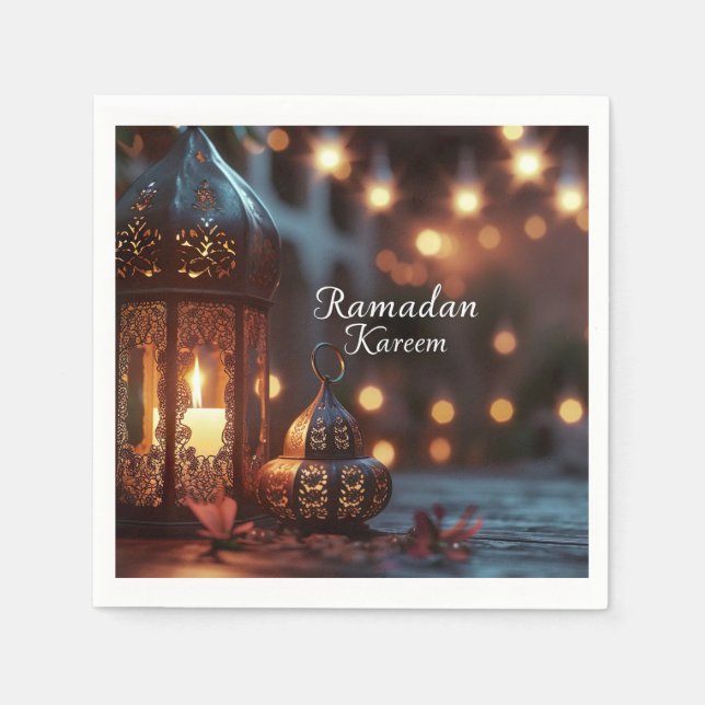 Ramadan Kareem Paper Napkin (Front)