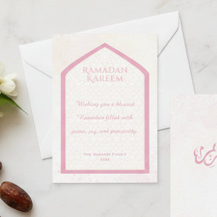 Ramadan Kareem Personalised Greeting Card