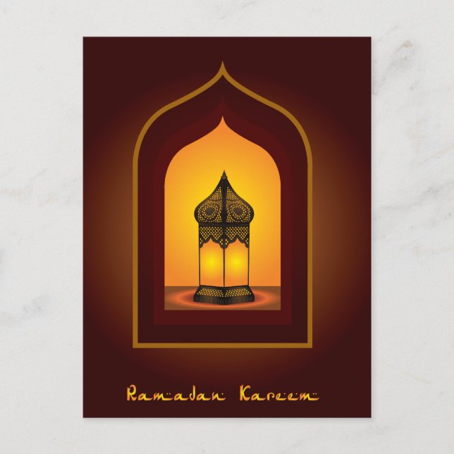 Ramadan Kareem Postcard (Front)