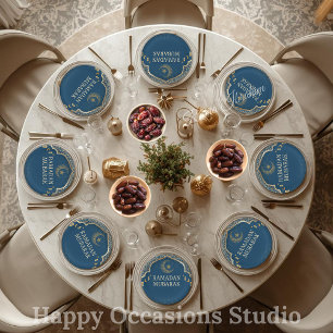 Ramadan Kareem Ramadan Mubarak Paper Plates