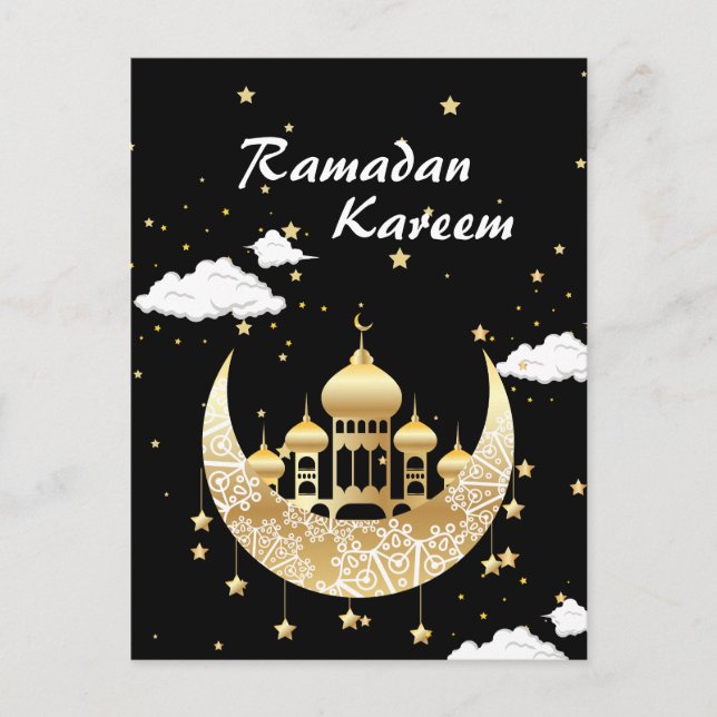 Ramadan Kareem | Ramadan Mubarak Postcard (Front)