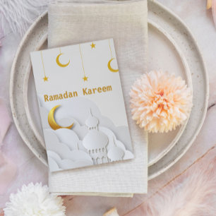 Ramadan Kareem Ramadan Mubarak Postcard