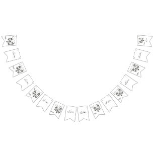 Ramadan Kareem Swallowtail Party Bunting Banner