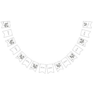 Ramadan Kareem Swallowtail Party Bunting Banner