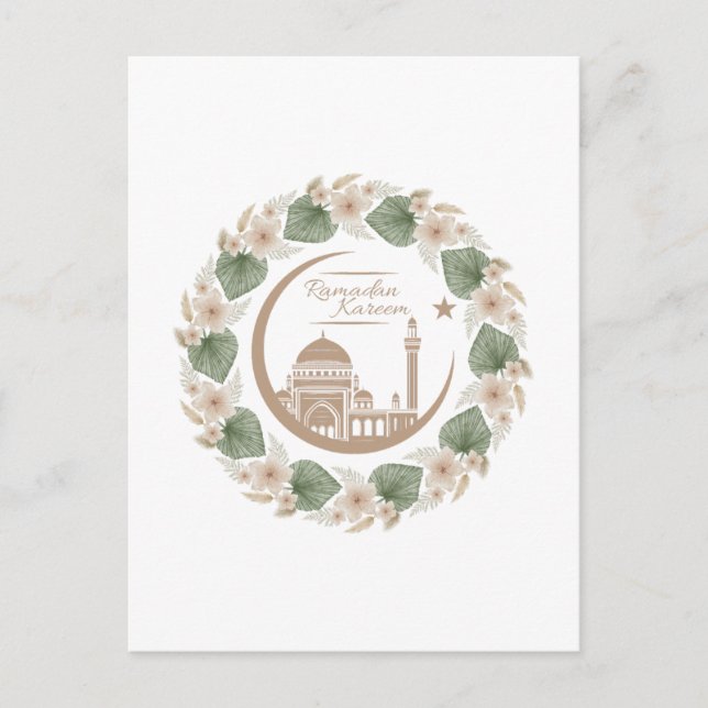 ramadan karem postcard (Front)