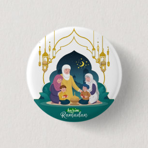 Ramadan Karim 3 Cm Round Badge