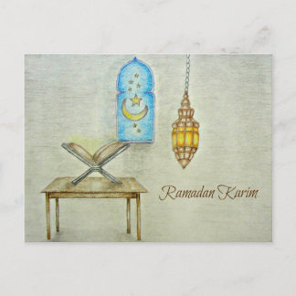 ramadan karim postcard