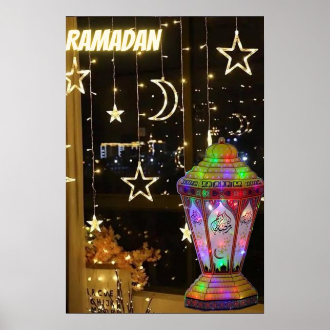 Ramadan lantern. poster (Front)