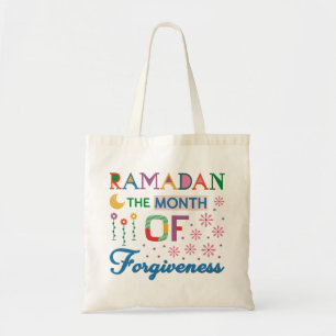 Ramadan Month Of Forgiveness Tote Bag