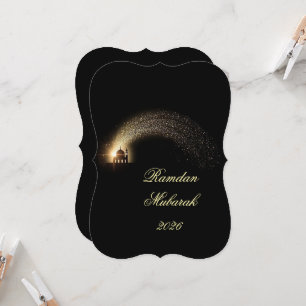 Ramadan Mubarak 2026 personalised Elegant Card