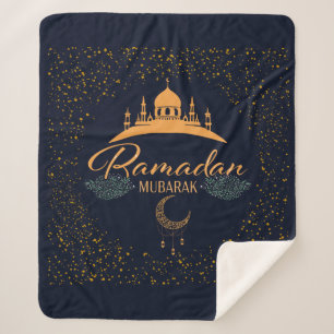 RAMADAN MUBARAK 2 SHERPA BLANKET