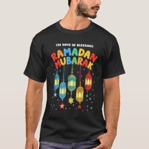 Ramadan Mubarak 30 Days of Blessing Islamic T-Shirt