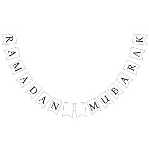 Ramadan Mubarak Bunting
