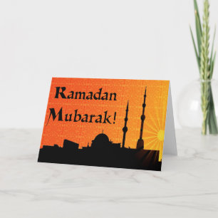 Ramadan Mubarak Card