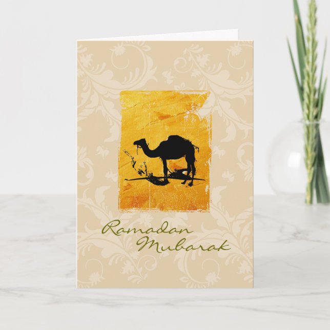 Ramadan Mubarak Card (Front)
