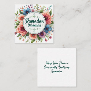 Ramadan Mubarak Card