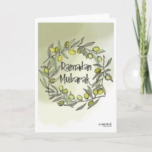 Ramadan Mubarak Card