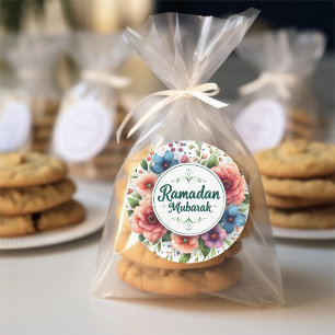 Ramadan  Mubarak  Classic Round Sticker