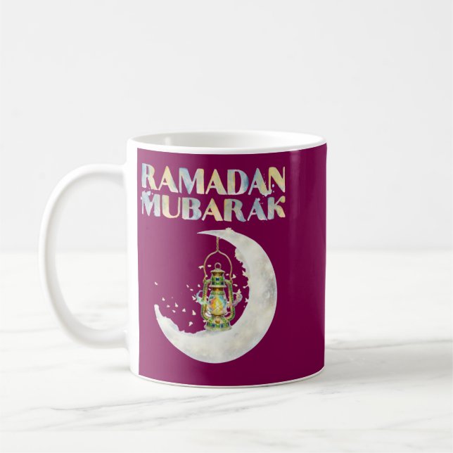 Ramadan Mubarak Coffee Mug (Left)