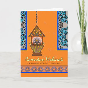 Ramadan Mubarak From My House to Yours, Fanoos Card