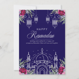 Ramadan Mubarak Greeting Card