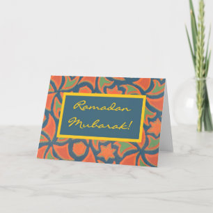 Ramadan Mubarak Greeting Card