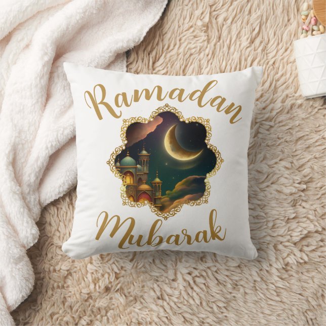 RAMADAN MUBARAK KAREEM 2026 CUSHION (Blanket)