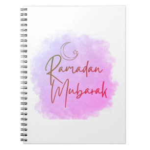 Ramadan mubarak notebook