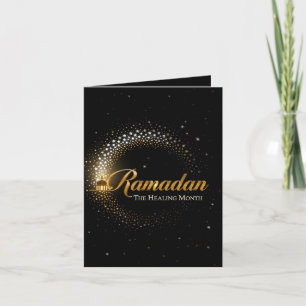 Ramadan MubaraK Personalised Holiday  Card