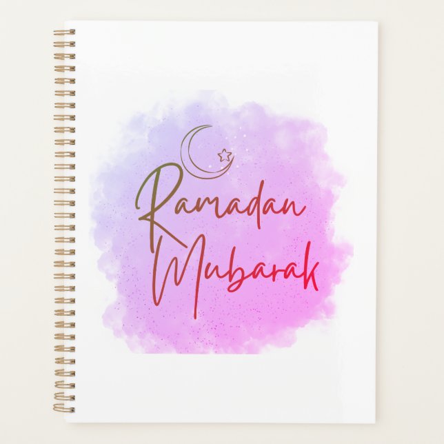 Ramadan Mubarak Planner (Front)