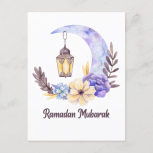 Ramadan Mubarak   Ramadan Kareem Holiday Postcard