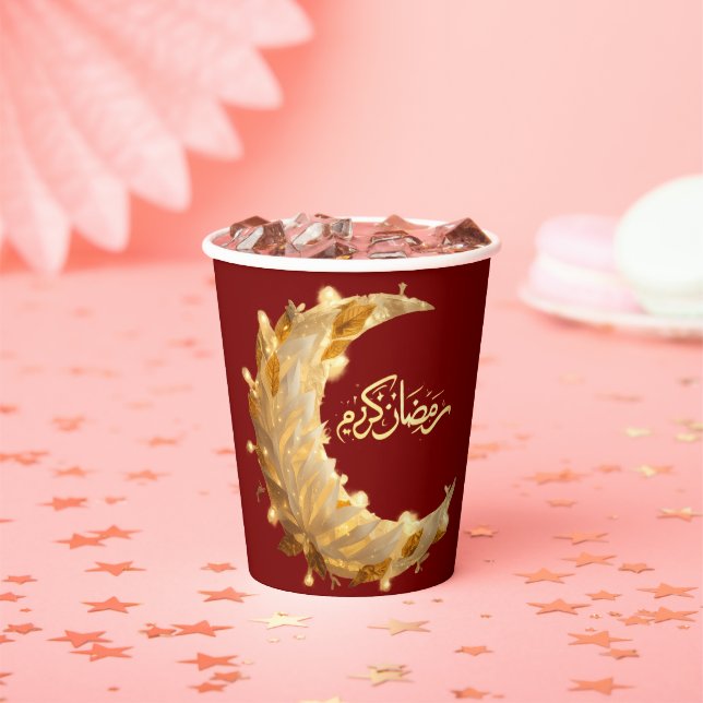 RAMADAN RAMADAN KAREEM RAMADAN MUBARAK PAPER CUPS (Insitu)