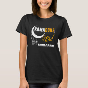 Ramadan Ramadone EID Mubarak Ramadan Muslim Arabic T-Shirt