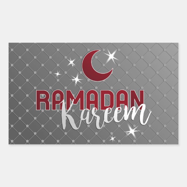 Ramadan Rectangular Sticker (Front)
