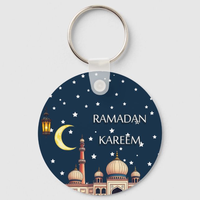 Ramadan-Themed Acrylic Keychain (Front)