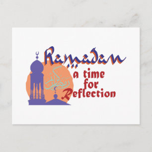 Ramadan Time For Reflection Postcard