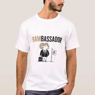 Rambassador – Funny Ram Ambassador Pun T-Shirt