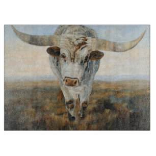 Ramblin' On Cow Cutting Board