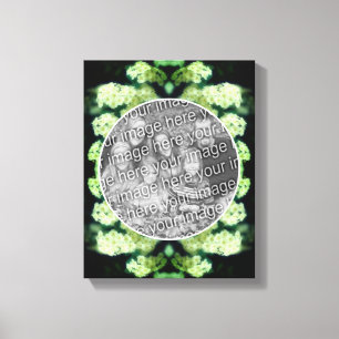 Rambling Wild White Roses Create Your Own Photo Canvas Print