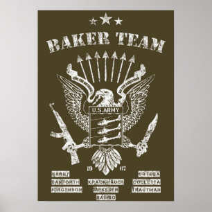 Rambo  Baker Team Poster