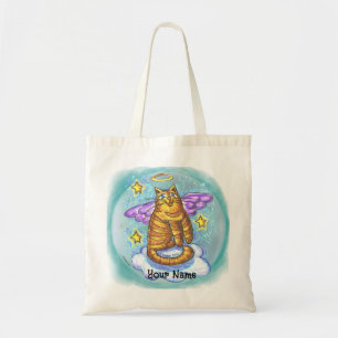 Rambo Kitty Cat Angel  tote bag
