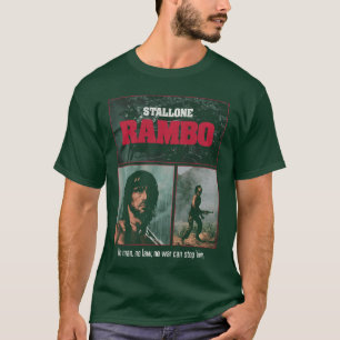 Rambo Stallone Lone Wolf Action Movie girl T-Shirt