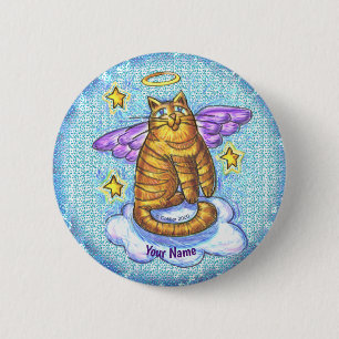 ramboe cat angel pin